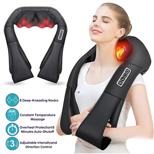 Heated Shiatsu Neck & Shoulder Massager